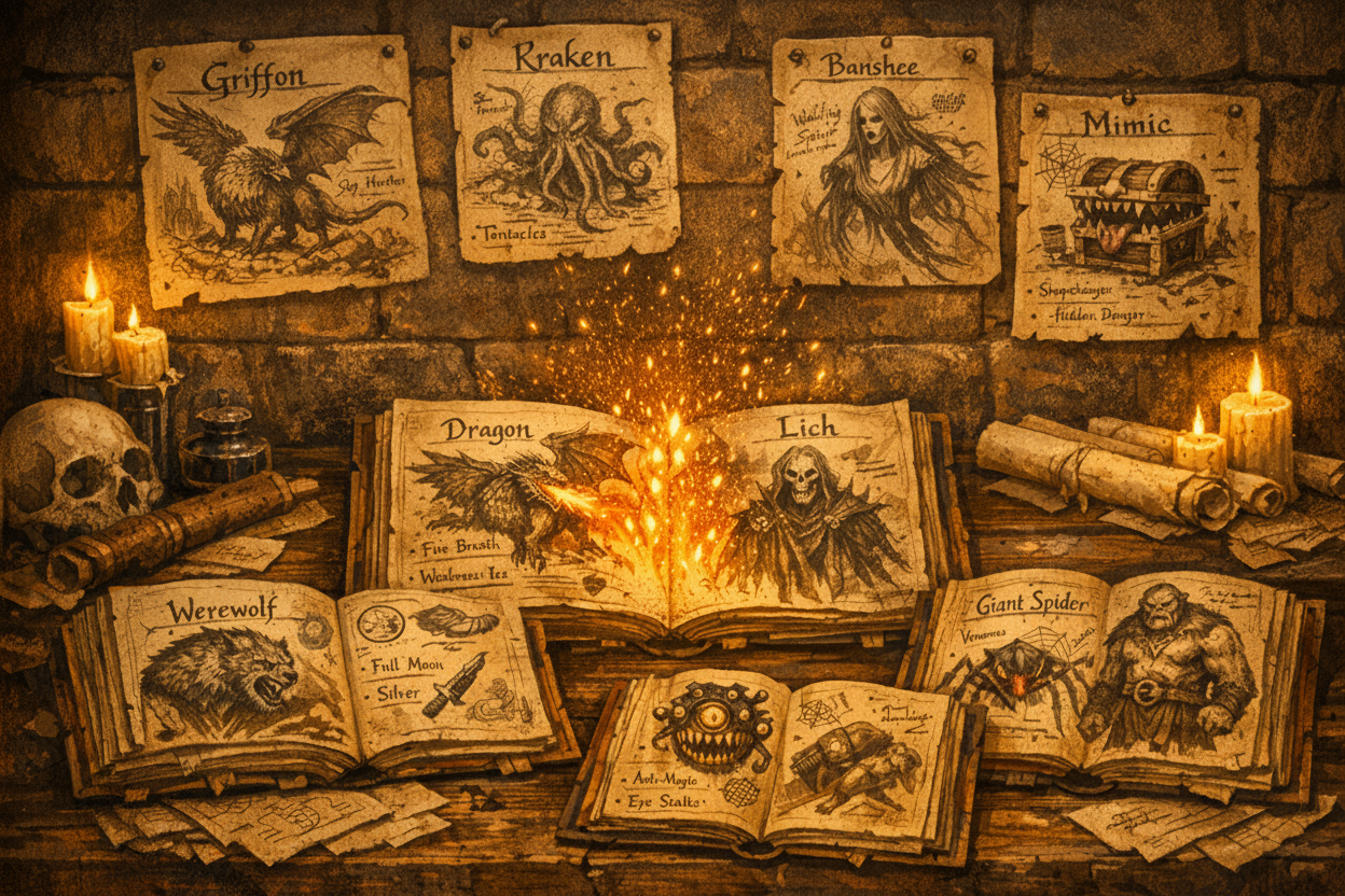 Bestiary Illustration
