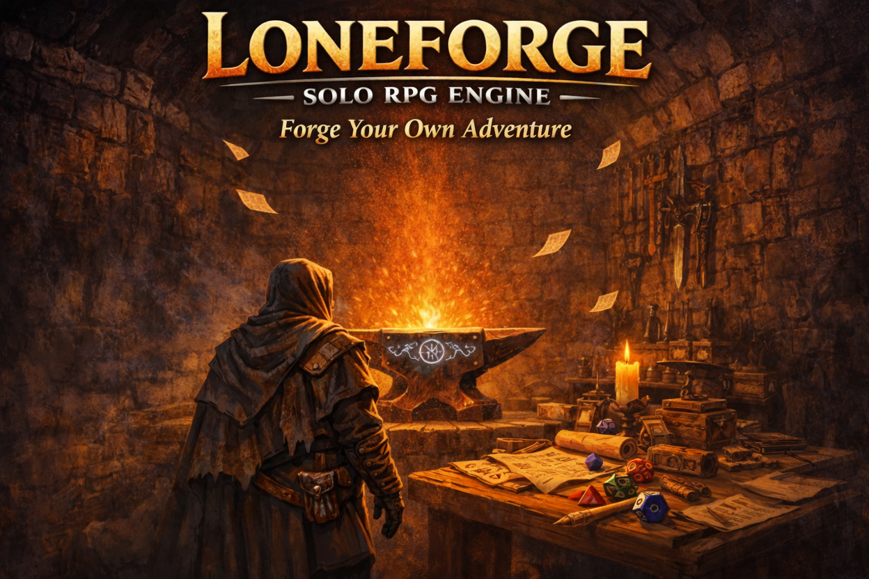 LoneForge Illustration